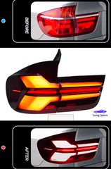 BMW X5 E70 Laser LED ΠΙΣΩ ΦΩΤΑ G05 Design