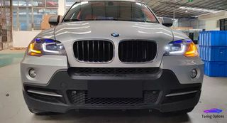 BMW X5 X6 E70 E71 Laser LED ΜΠΡΟΣΤΑ ΦΩΤΑ
