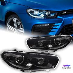 VW Scirocco Full LED ΜΠΡΟΣΤΑ ΦΩΤΑ