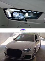 AUDI A3 S3 RS3 8V Facelift 2017-2020 MATRIX LED ΜΠΡΟΣΤΑ ΦΩΤΑ