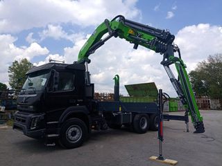 Ανατροπή + Γερανός Volvo 2025 FMX500 COPMA 530 6+6JIP