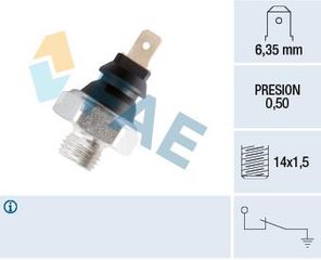 Διακόπτης πίεσης λαδιού FAE 11250
