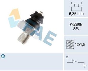 Διακόπτης πίεσης λαδιού FAE 12200