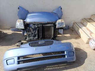 Kia Picanto 1o 2004-2007 μούρη κομπλέ ΓΝΗΣΙΑ μτχ. η οποία αποτελείται απο καπό,προφ/ρα με τραβέρσα ,μετόπη με ψυγεία, φτερα και φαναρια