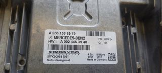 MERCEDES W169 A150 A170 A2661538979 A0024463140 SIEMENS VDO 5WK90958 ΕΓΚΕΦΑΛΟΣ ECU