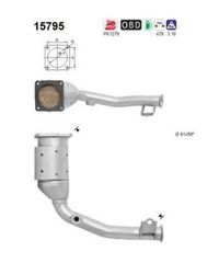 ΚΑΤΑΛΥΤΗΣ CITROEN NEMO 1.4cc 2008-      KARALOIZOS exhaust