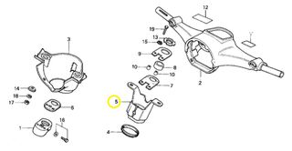 Βάση Τιμονιού Honda C.70Z2 53231087710