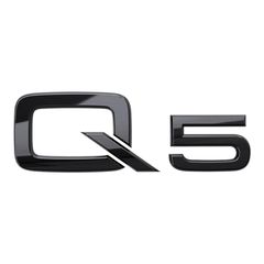 Audi Q5 Γνήσιο Μαύρο Σήμα Πορτμπαγκάζ 80A071803