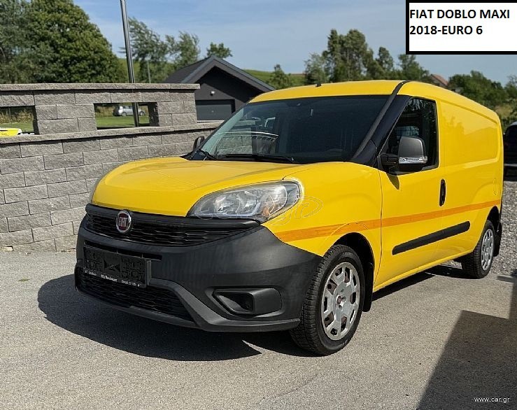 Κλούβα Fiat 2018 FIAT DOBLO 1.3 MULTIJET-EURO 6