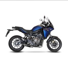 Leovince Εξάτμιση Ολόσωμη Lv One Evo Black S.Steel/Carbon End Yamaha MT 07  Tracer 2020 - 2024 Euro5 Με Καταλύτη*