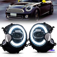 Mini Cooper R56 LASER LED ΜΠΡΟΣΤΑ ΦΩΤΑ