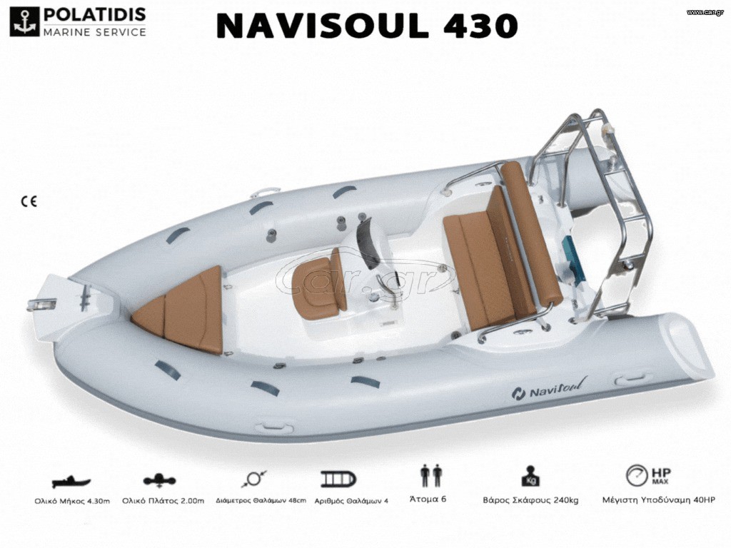 Φουσκωτό - Rib 2025 Navisoul 430