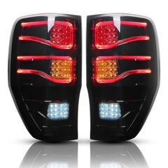 Πισινά Φανάρια Set Για Ford Ranger T6 T7 T8 12-20 Led Bar Black Full Led EAUTOSHOP GR-thumb-1