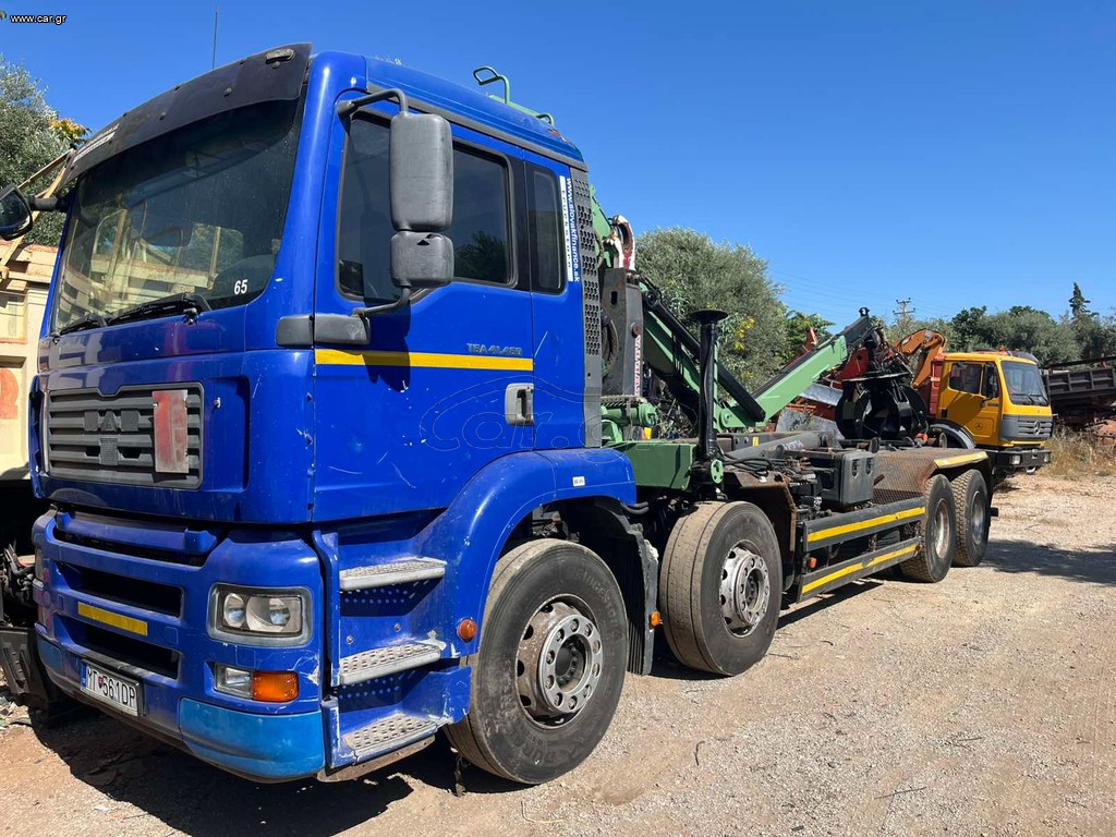 Ανατρεπόμενο Για Containers Με Βραχίονες MAN 2005 TGA 41.460