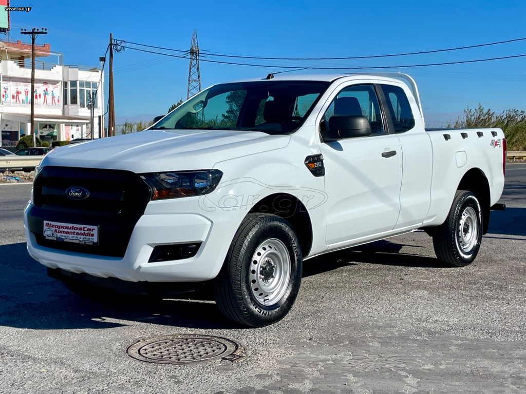 Pickup - Αγροτικό Ford 2017 Ranger 4x4 ΜΙΑΜΙΣΗ ΚΑΜΠΙΝΑ 2.200cc TDCI