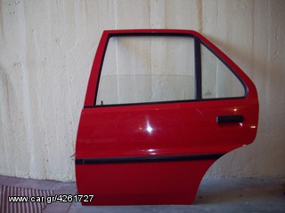 ΠΟΡΤΑ ΠΙΣΩ ΑΡ. PEUGEOT 106 ΠΑΛΙΟ ΜΟΝΤΕΛΟ **KALDELIS-PARTS**