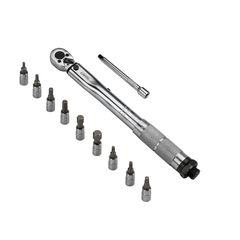 ΔΥΝΑΜΟΚΛΕΙΔΟ/ΡΟΠΟΚΛΕΙΔΟ TORQUE (ΤΟΡΞ) 1/4'' 525Nm 28cm CRV ΜΕ 9 ΜΥΤΕΣ & ΠΡΟΕΚΤΑΣΗ ΜΗΚΟΥΣ 10cm LAMPA - 1 Τεμ.