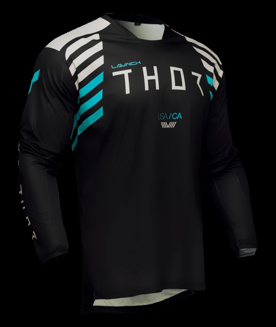 Μπλούζα MX THOR  LAUNCHMODE Zone Jersey Black/Sand