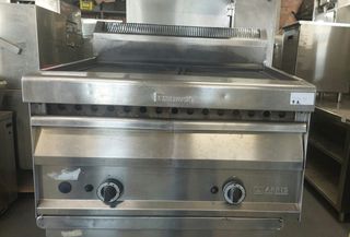 Γκριλιέρα φυσικού αερίου διπλή νερού ARRIS GRILLVAPOR GV 807  (80X70X56 CM )