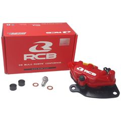Δαγκάνα Yamaha Crypton 135 2 εμβόλων E-series κόκκινη RCB (RACING BOY)