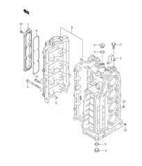 BLOCK SUZUKI DF140 ΜΠΛΟΚ ΚΑΙΝΟΥΡΙΟ ORIGINAL ΕΤΟΙΜΟΠΑΡΑΔΟΤΟ 11300-92J11