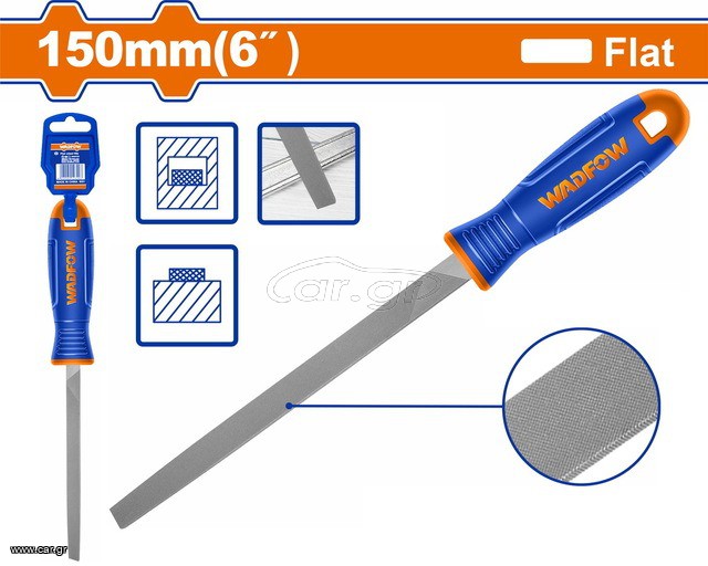WADFOW ΛΙΜΑ ΠΛΑΚΕ 6" / 150mm (WFE7816)