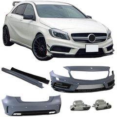 Body Kit Για Mercedes-Benz A-Class W176 12-18 A45 Amg Look