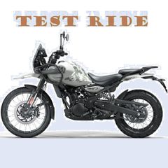 Royal Enfield Himalayan 2024 TUBELESS 450 TEST RIDE