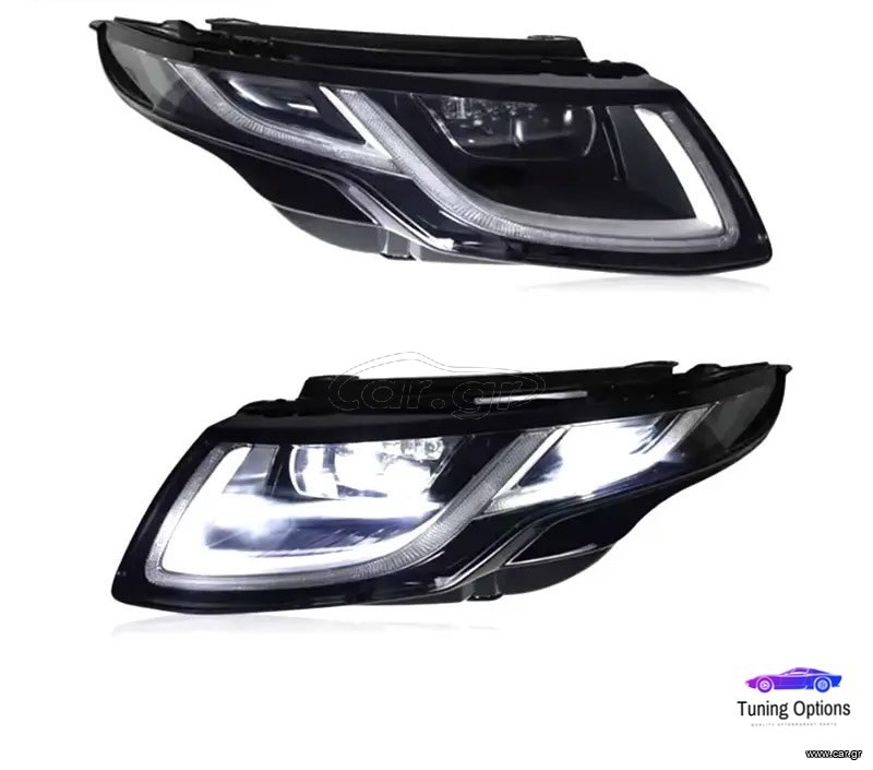 LAND ROVER RANGE ROVER EVOGUE LASER LED ΜΠΡΟΣΤΑ ΦΩΤΑ