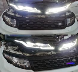 LAND ROVER RANGE ROVER EVOGUE MATRIX LED ΜΠΡΟΣΤΑ ΦΩΤΑ