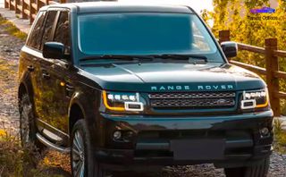 LAND ROVER RANGE ROVER SPORT 2009-2013 MATRIX LED ΜΠΡΟΣΤΑ ΦΩΤΑ