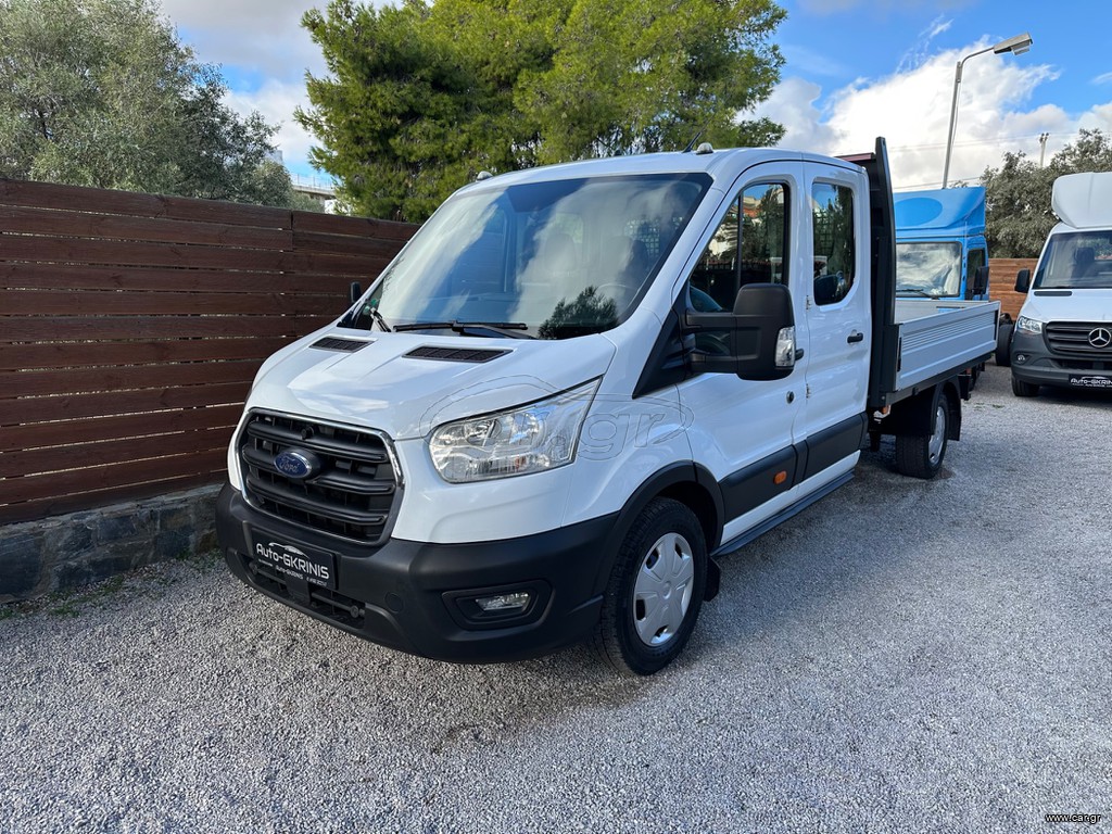 Καρότσα Ford 2021 TRANSIT*4X4 ΜΠΛΟΚΕ ΔΙΑΦΟΡΙΚΟ (ΚΑΡΟ)*ΔΙΠΛΟΚΑΜΠΙΝΟ*7 ΘΕΣΕΙΣ*ΜΟΝΑΔΙΚΟ*2000cc 155ps*
