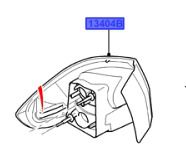 ΦΑΝΑΡΙ ΠΙΣΩ ΔΕΞΙΑ FORD S-MAX 2006-2015