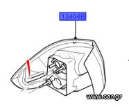 ΦΑΝΑΡΙ ΠΙΣΩ ΔΕΞΙΑ FORD S-MAX 2006-2015