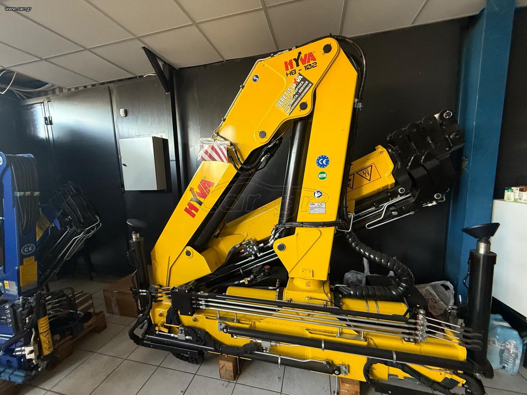 Γερανοί Ferrari 2024 HYVA HB102 E5+XXLΠΟΔΙΑ ΥΔ.