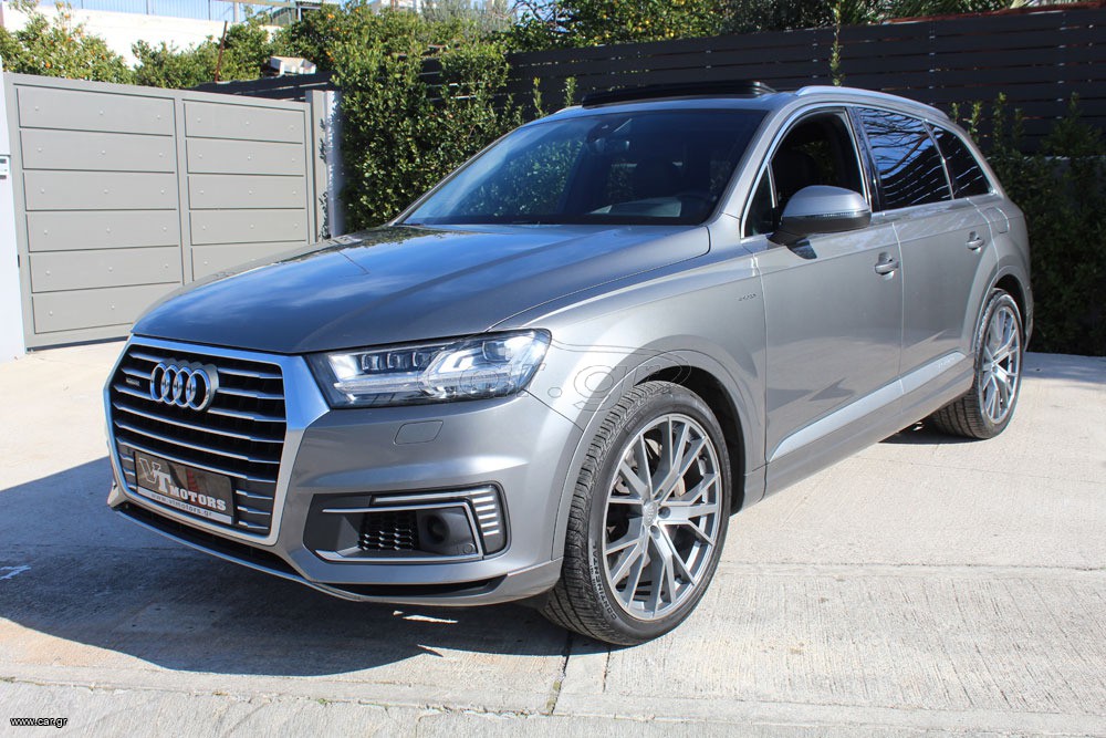 Audi Q7 '17 E-TRON 3.0 TDI S-LINE PANORAMA PLUG IN BOSE HEAD UP MATRIX