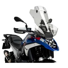 ΖΕΛΑΤΙΝΑ ΠΑΡΜΠΡΙΖ 21796H PUIG BMW R1300 GS ADVENTURE 23-25 ΜΕ ΠΡΟΕΚΤΑΣΗ TOURING SMOKE WINDSHIELD WITH VISOR MOTOPAPADOGIANNIS