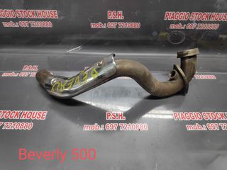 ΛΑΙΜΟΣ ΕΞΑΤΜΙΣΗΣ PIAGGIO BEVERLY 400-500 ΜΕ ΑΙΣΘΗΤΗΡΑ ΛΑΜΔΑ ΣΕ ΑΡΙΣΤΗ ΚΑΤΑΣΤΑΣΗ!!!
