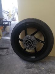 Cbr600f3 f3 rear wheel rim just powder coated 17x5.0