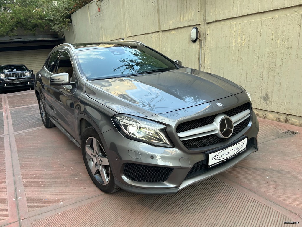 Mercedes-Benz GLA 220 '16 4MATIC -AMG -PANO -LED -ΔΕΡΜΑ -COMAND