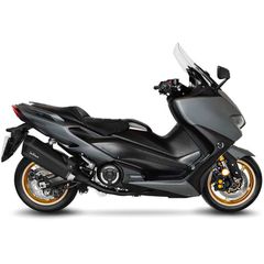 Leovince Εξάτμιση Ολόσωμη LV-12 BLACK EDITION  YAMAHA T-MAX 560/TECH MAX 2020 - 2024 Euro5 Με Καταλύτη