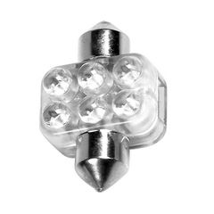 ΛΑΜΠΑΚΙ ΠΛΑΦΟΝΙΕΡΑΣ 6 LED 18x31mm SV8,5x-8 ΣΕ ΛΕΥΚΟ ΧΡΩΜΑ