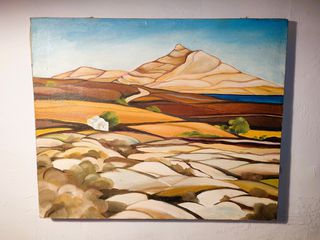 Eλαιογραφία Παλιό σε Καμβά 45x56cm
