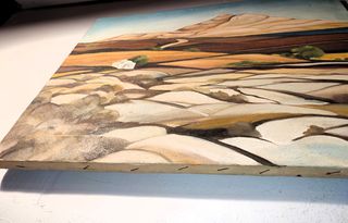 Eλαιογραφία Παλιό σε Καμβά 45x56cm-thumb-5