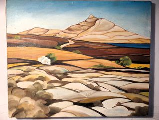 Eλαιογραφία Παλιό σε Καμβά 45x56cm-thumb-6