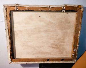Eλαιογραφία Παλιό σε Καμβά 45x56cm-thumb-8