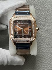 Cartier Sandos 40’ Automatic Diamonds 3A+ Quality Replica-thumb-3