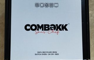 Ολοκαίνουργια Combekk Sous-Chef Dutch Oven Ρηχή Κατσαρόλα από Μαντέμι 4lt / 24cm + Δώρο Τάπερ!!!
