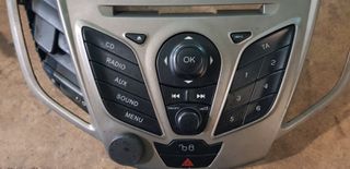 ΚΟΝΣΟΛΑ ΚΕΝΤΡΙΚΗ - ΔΙΑΚΟΠΤΕΣ RADIO - CD - ALARM  FORD FIESTA  2008-2013