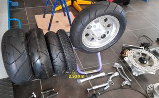 lastixa 2.50 x 8 Old School gia Honda z50j monkey Gorilla Z50R lifan bobo skyteam Jincheng Jintong JC50 MODIFYING GARAGE "since1993" TAKEGAWAGR - 4miniracingparts,gr